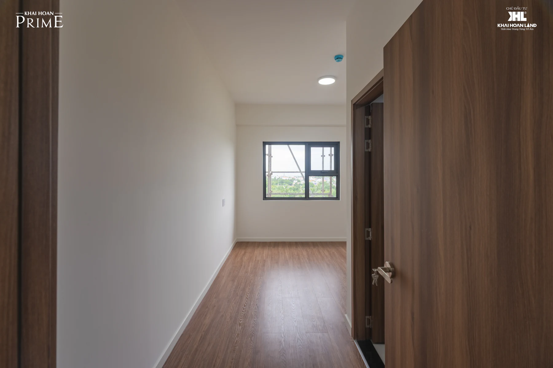 Không gian phòng ngủ căn hộ thực tế A.05.17 tại Khải Hoàn Prime